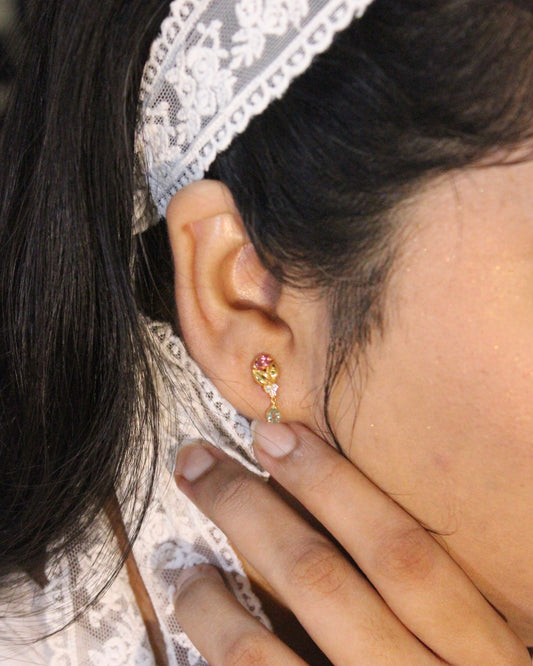 Signature Rose Ear-studs
