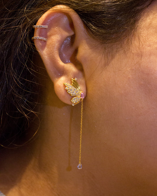 Iris Butterfly Earrings