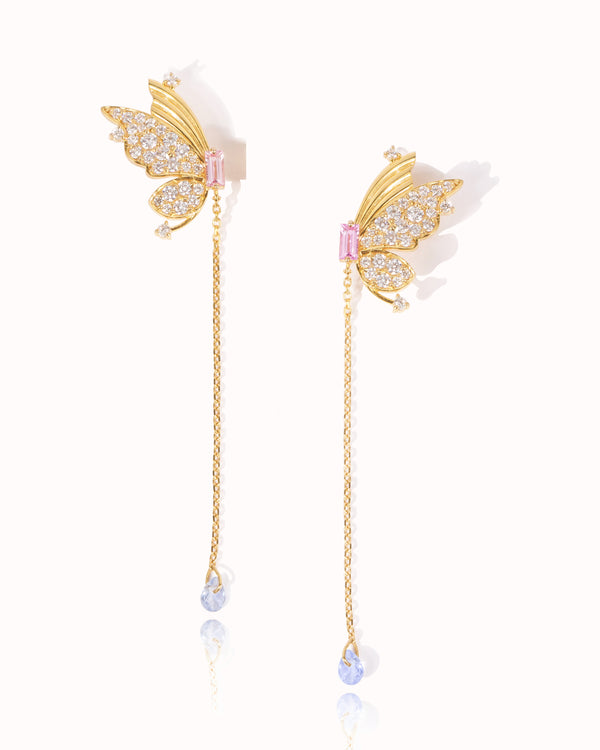 Iris Butterfly Earrings