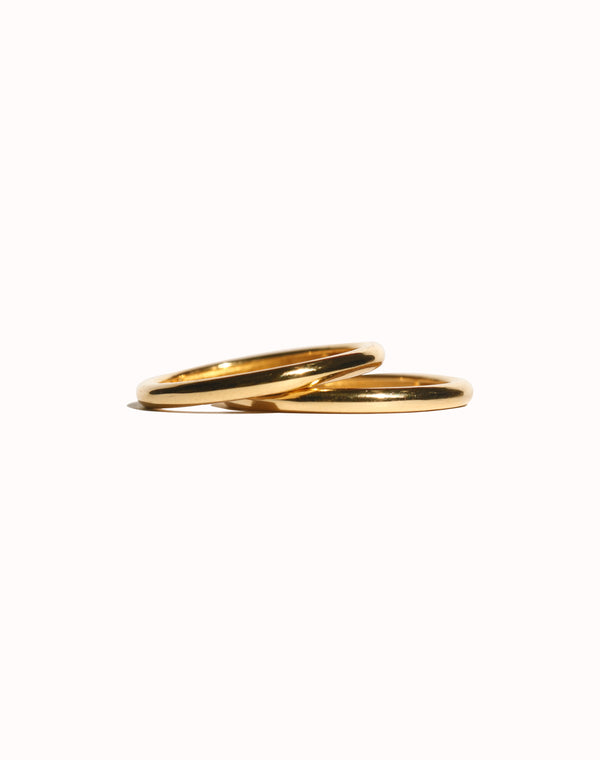 Gold Orbit Ring